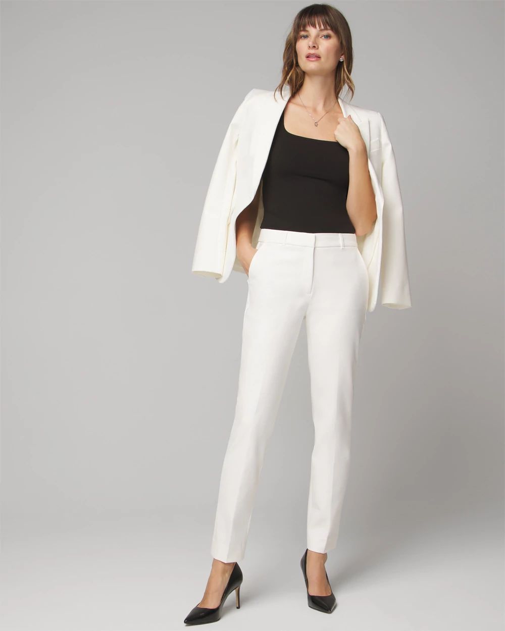 White house black market slim ankle pants online